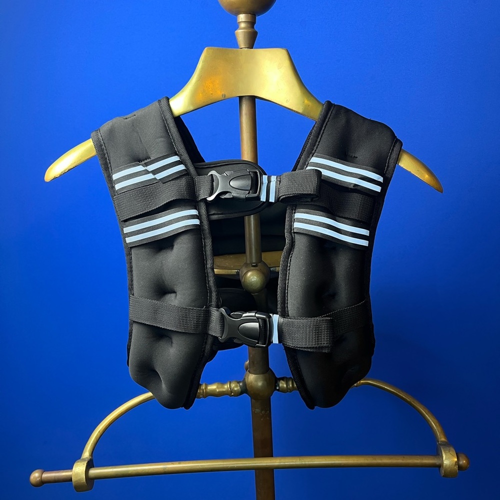Black Weighted Vest